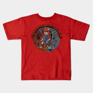 Carrie Anne Wants To Play Graphic Kids T-Shirt